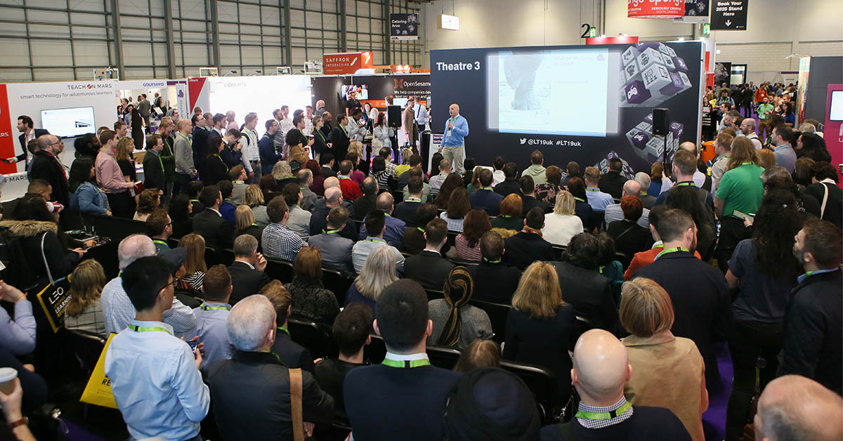 Learning Technologies 2020, 12-13 February at ExCeL London, contains over 200 free seminars across 12 exhibition theatres